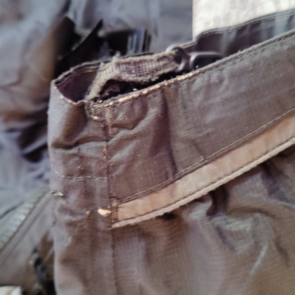 The North Face hyvent black and gray lined ski jacket size 10/12 - Picture 7 of 7